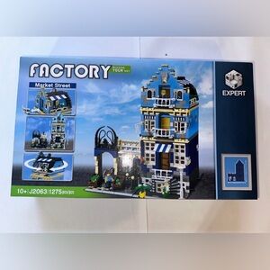Expert Market Street City Style Creator Blue Building Block Set LEGO COMPATIBLE